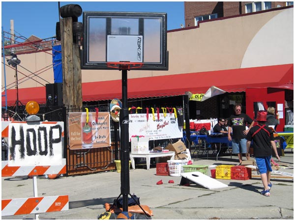 a asketball hoop set up. basketball hoops for sale. a asketball hoop set up.